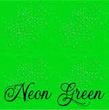 Holographic Glitter Adhesive Permanent Vinyl Neon Green 12x12