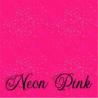 Holographic Glitter Adhesive Permanent Vinyl Neon Pink 12x12
