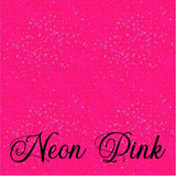 Holographic Glitter Adhesive Permanent Vinyl Neon Pink 12x12