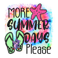 Summer - Ready to Press Sublimation Transfer 25