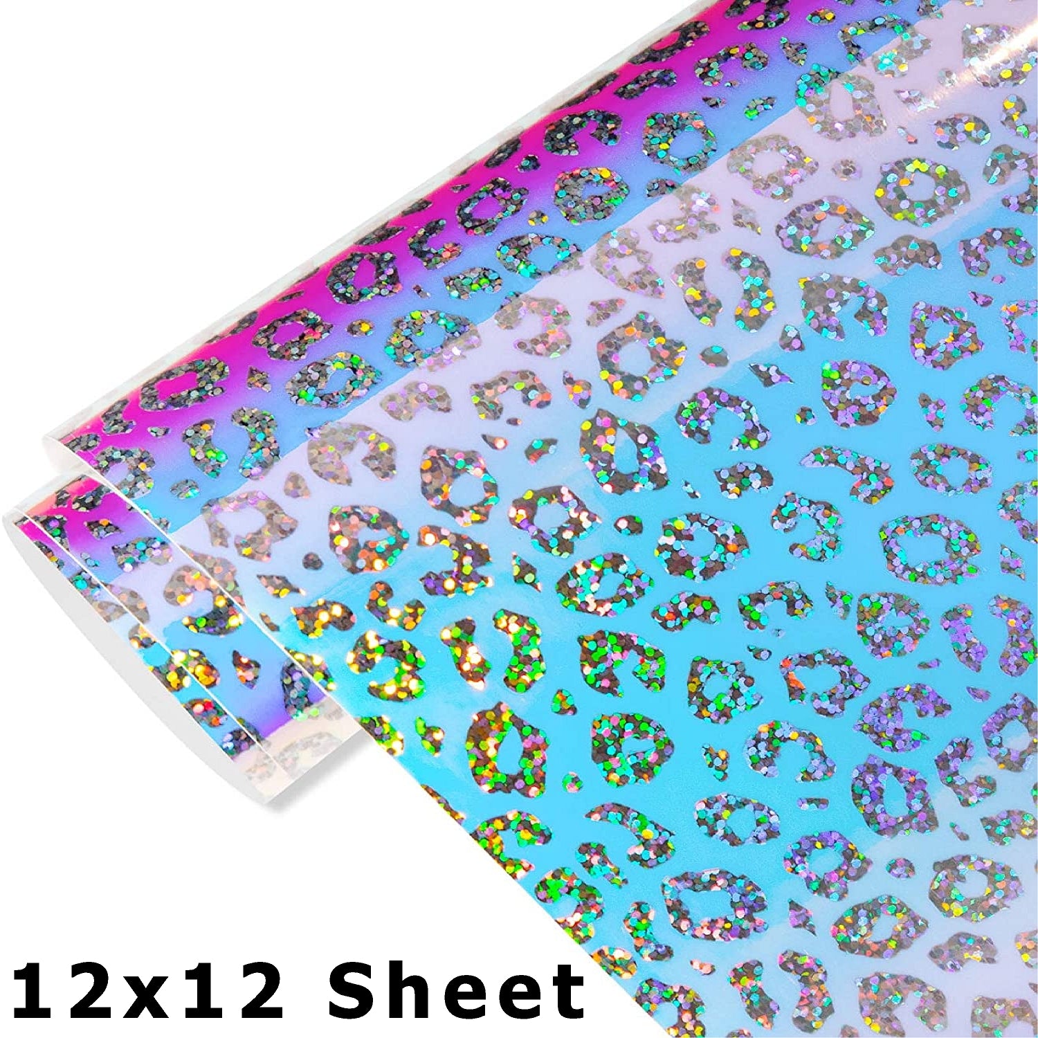 Glossy Holographic Opal Sheets Rainbow Adhesive Vinyl 12 x 12 Great for  Crafts Cricut DIY YX-3