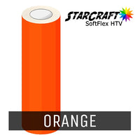 StarCraft SoftFlex HTV 5 Foot Rolls Orange 5 Foot Roll