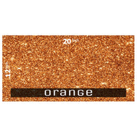 EasyCut Premium Glitter HTV 12"x20" Orange 12x20