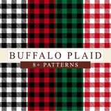 Buffalo Plaid - Printed Patterned Adhesive Craft Vinyl Vinyl Me Now