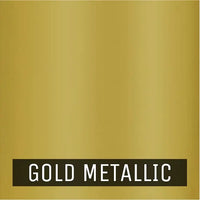 PerfectCut - Craft Vinyl - Permanent Adhesive Vinyl - 12" x 12" GOLD METALLIC