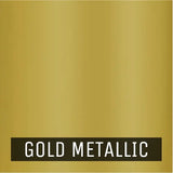 PerfectCut - Craft Vinyl - Permanent Adhesive Vinyl - 12" x 12" GOLD METALLIC