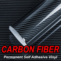 Carbon Fiber - Permanent Self Adhesive Vinyl Vinyl Me Now