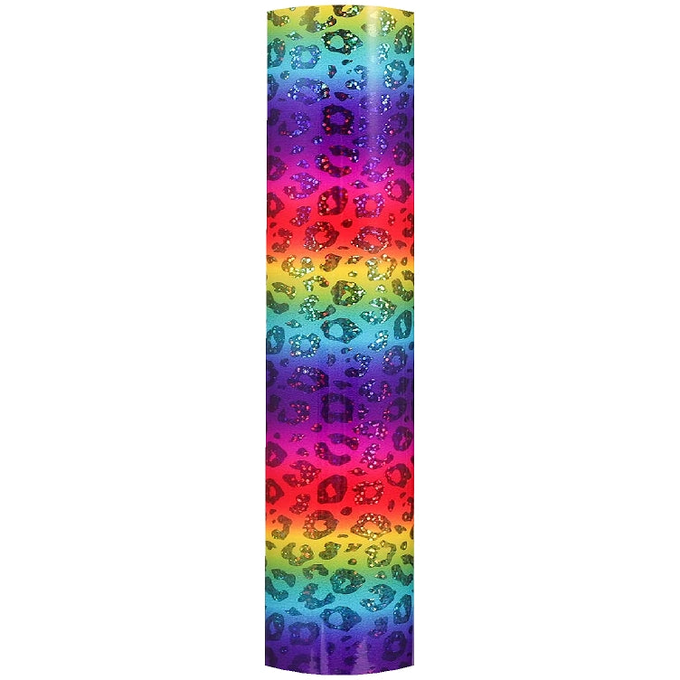 Rainbow Peacock Design Holographic Decorative Reflective Tape 3/4 x 40  Feet