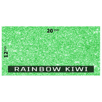 EasyCut Premium Glitter HTV 12"x20" Rainbow Kiwi 12x20