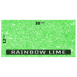 EasyCut Premium Glitter HTV 12"x20" Rainbow Lime 12x20