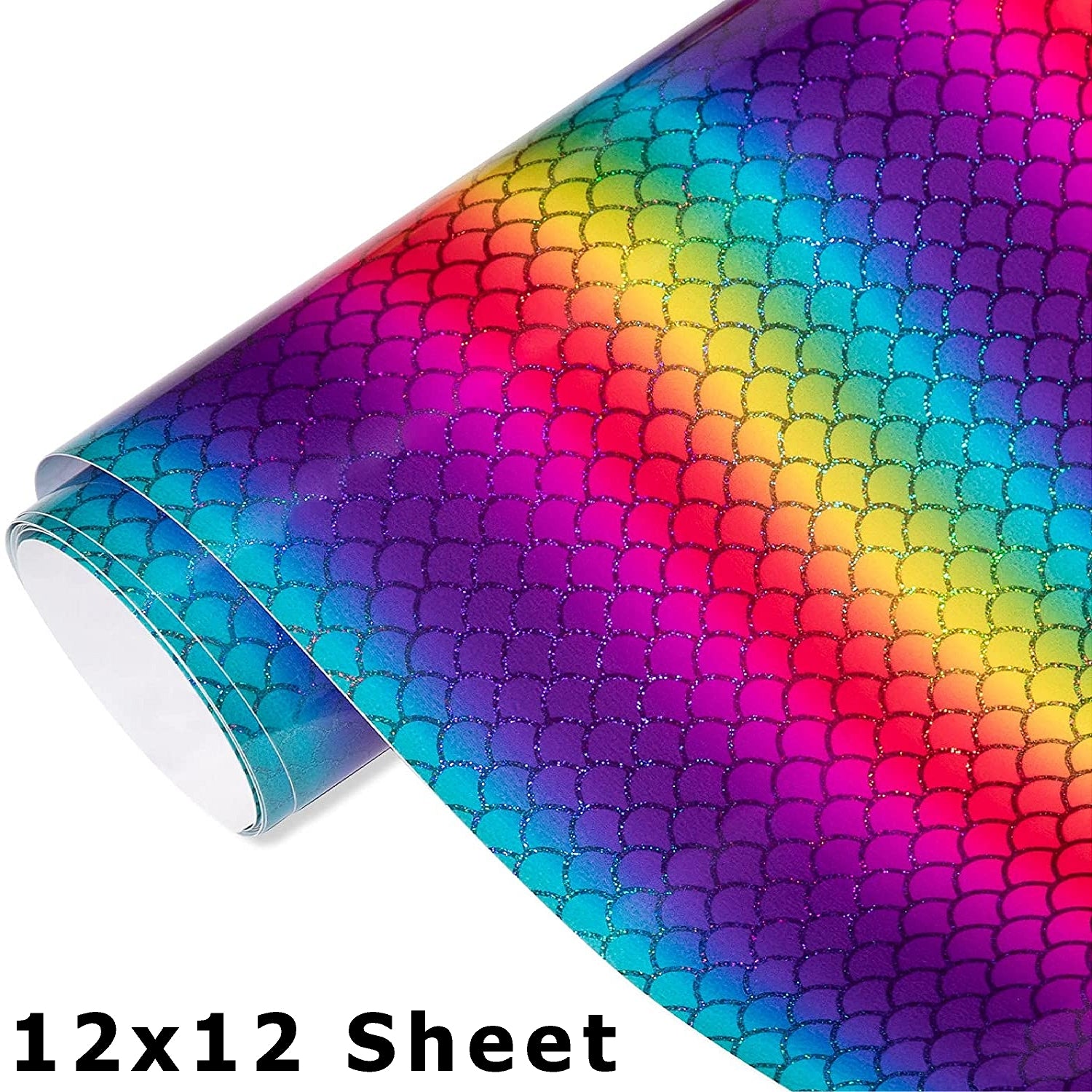 12X12 Sheet for DIY Mug Pad Cup Home Decor Holographic Rainbow Gradient  Color Adhesive Vinyl - China Rainbow Gradient Vinyl, Permanent Rainbow Vinyl