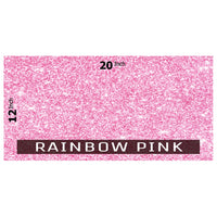 EasyCut Premium Glitter HTV 12"x20" Rainbow Pink 12x20