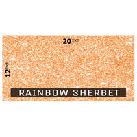 EasyCut Premium Glitter HTV 12"x20" Rainbow Sherbet 12x20
