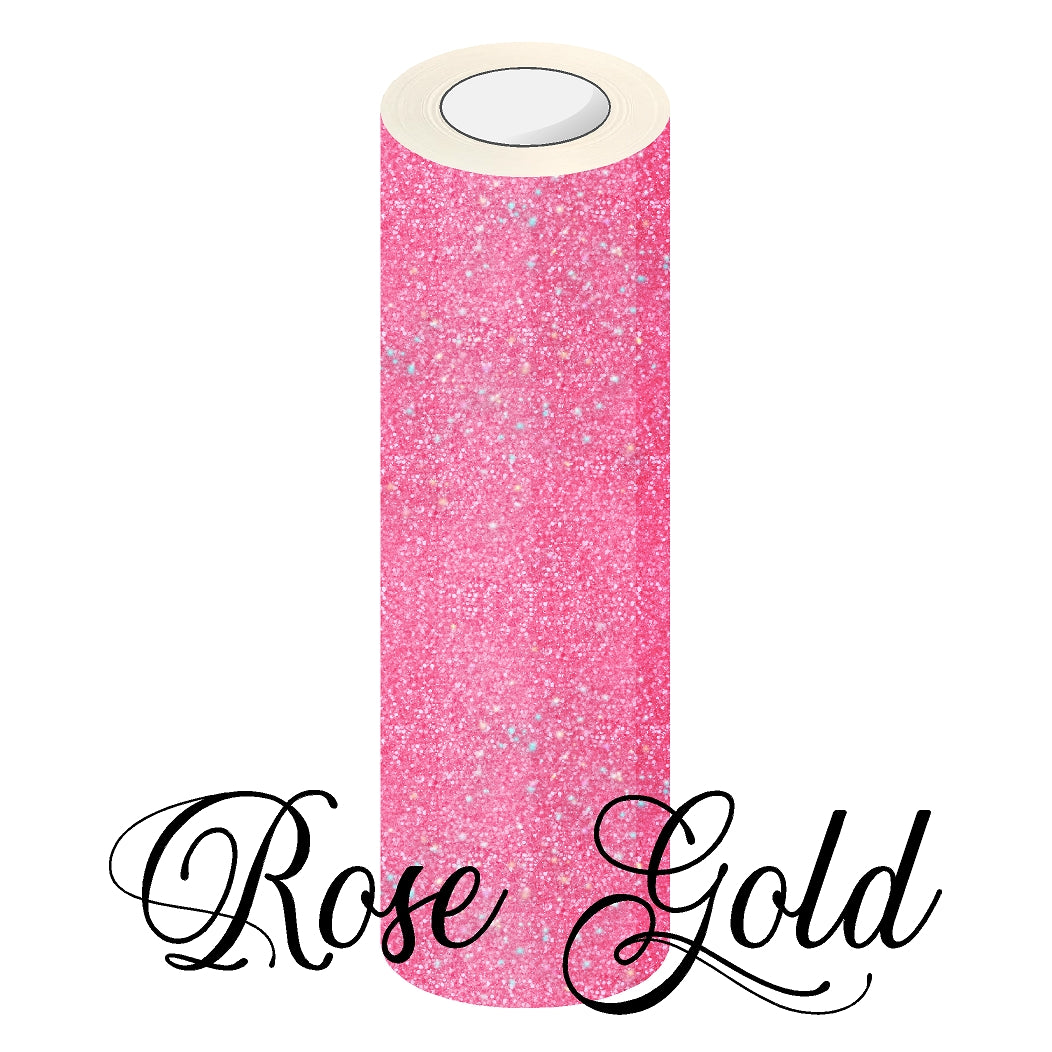 Rose Gold-outdoor-holographic-12x10ftroll Permanent-adhesive-vinyl