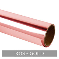 EasyCut Premium Heat Transfer Vinyl 5' Foot Rolls Super Soft Metallic-Rose Gold