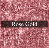 Disco -Printed Patterned Adhesive Craft Vinyl ROSE GOLD