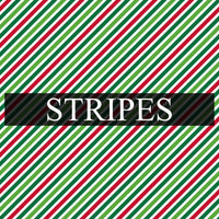 Christmas Patterns - Printed Patterned Adhesive Craft Vinyl Stripes
