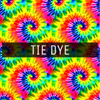 Tie Dye - Printed Patterned Adhesive Craft Vinyl