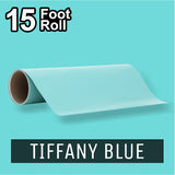 PerfectCut - Craft Vinyl - Permanent Adhesive Vinyl - 15 Foot Roll TIFFANY BLUE