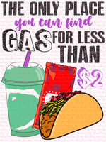 Gas Prices - Ready to Press Sublimation Transfer Vinyl Me Now
