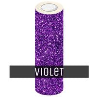 EasyCut Premium Glitter HTV 5' Foot Rolls Violet