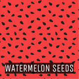 Fruit Pattern - Printed Patterned Adhesive Craft Vinyl Watermelon Seeds