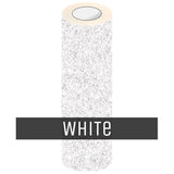 EasyCut Premium Glitter HTV 5' Foot Rolls White