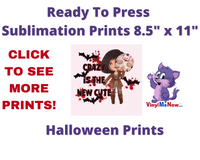 Halloween- Ready to Press Sublimation Transfer