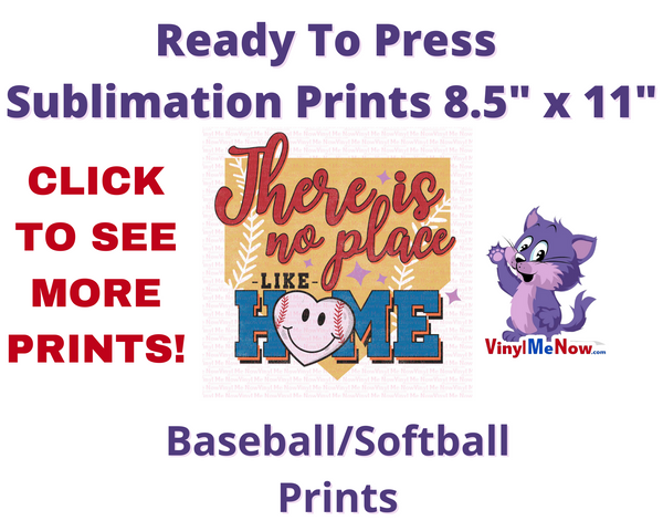 Baseball & Softball- Ready to Press Sublimation Transfer